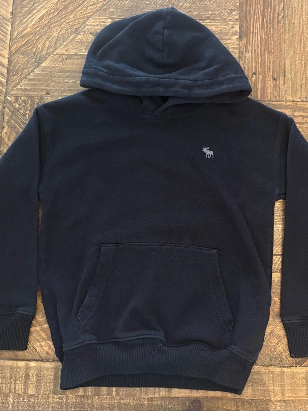 Abercrombie Kids Black Essential Icon Hoodie
